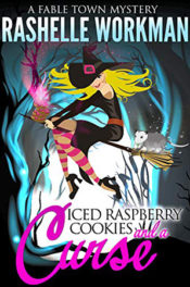 Iced Raspberry Cookies and a Curse by RaShelle Workman